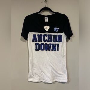 NWT Victoria Secret Pink! Grand Valley State University sequin T-shirt.